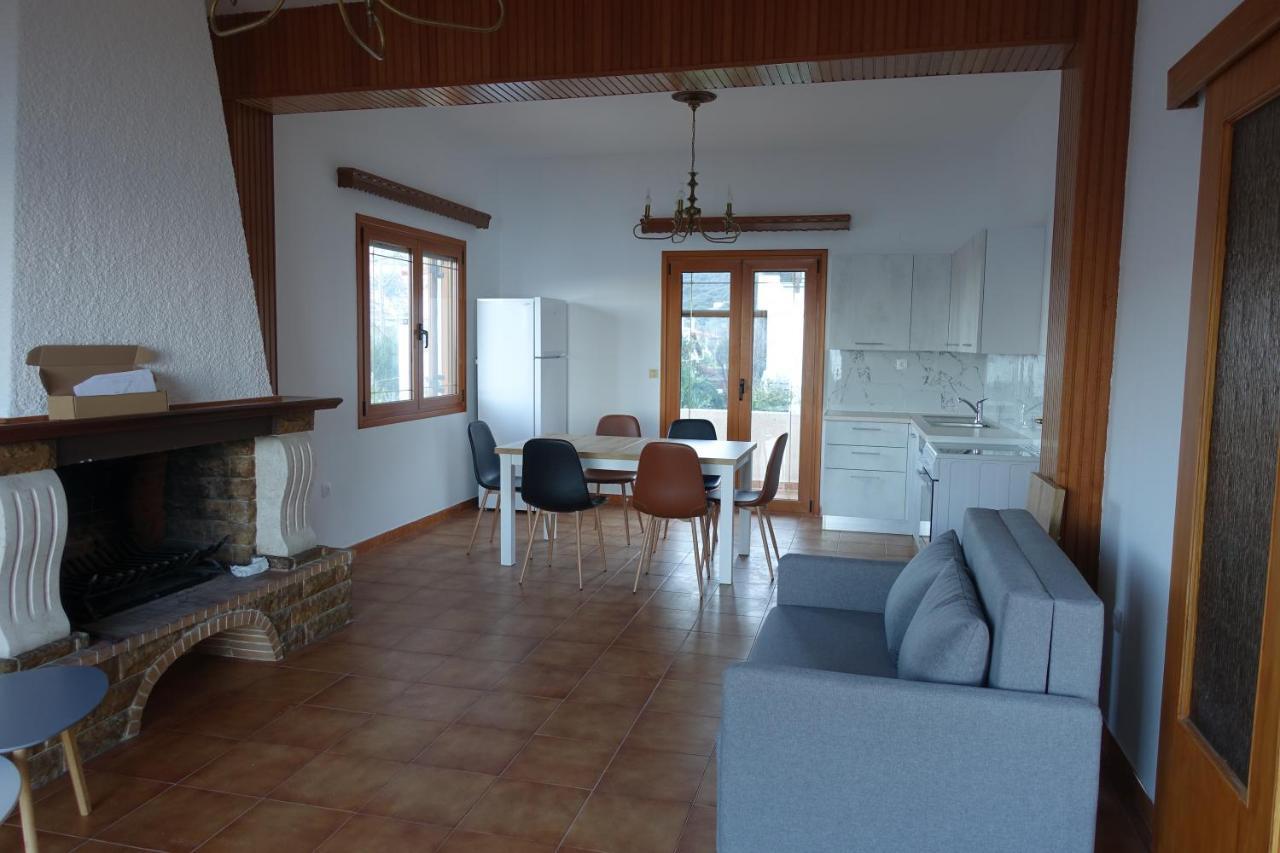 Villa In Kalloni Direkt Am Meer, Tolle Aussicht Esterno foto