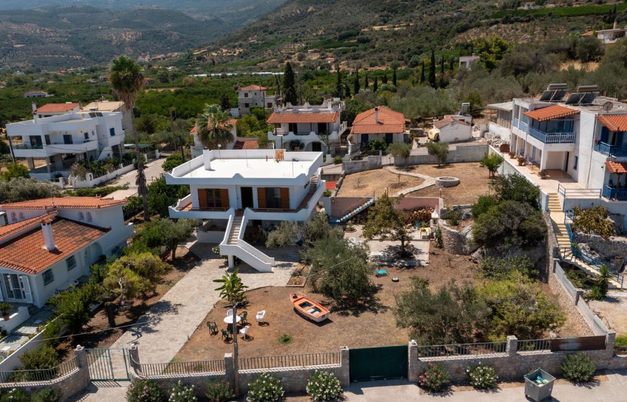 Villa In Kalloni Direkt Am Meer, Tolle Aussicht Esterno foto