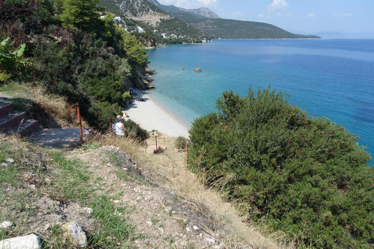 Villa In Kalloni Direkt Am Meer, Tolle Aussicht Esterno foto