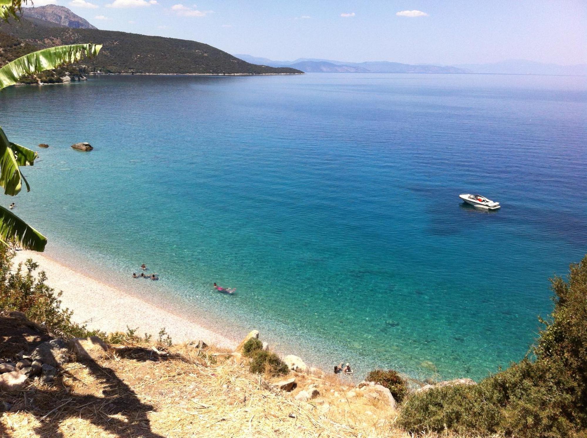 Villa In Kalloni Direkt Am Meer, Tolle Aussicht Esterno foto